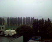 Rain, suddenly